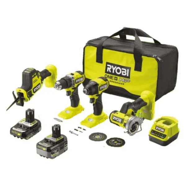 Ryobi RCK184A-2C42S Combo Kit 18V Akülü Elektrikli El Aletleri Seti - Görsel 5