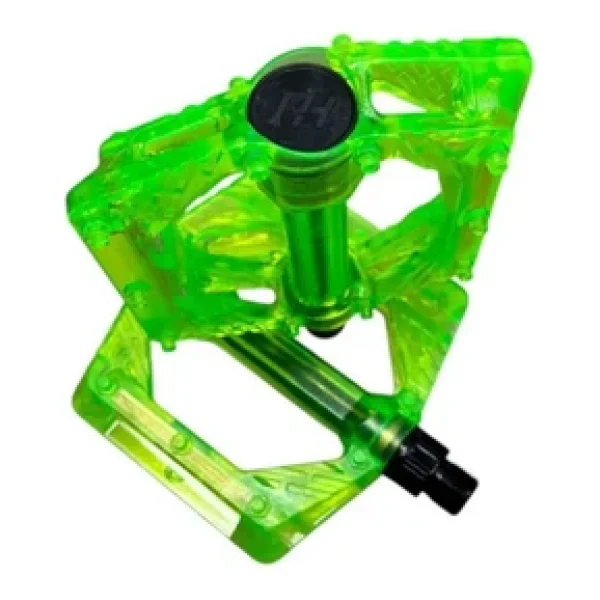 Bike Sky Evo Şeffaf Renkli Platform Geniş Pedal Platform Bisiklet Pedalı Reflektörlü - Görsel 9