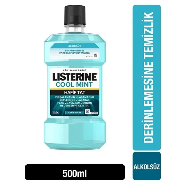 Listerine Zero Alkolsüz 500 ml Gargara - Görsel 4