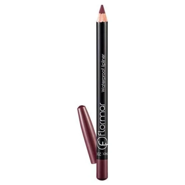 Flormar Waterproof Lipliner 231 Berry Stain Dudak Kalemi - Görsel 6