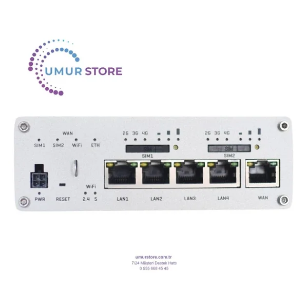 Teltonika TE-RUTX12 4 Port 300 Mbps Mobil Modem - Görsel 2