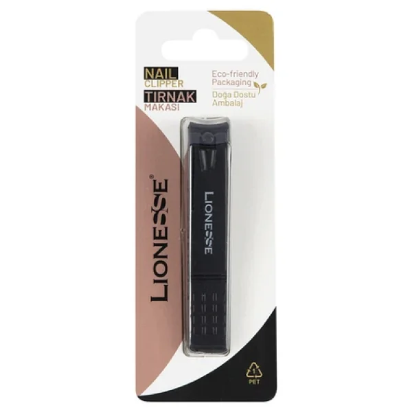 Tarko Lionesse 3518 Büyük Boy Tırnak Makası Siyah - Görsel 2