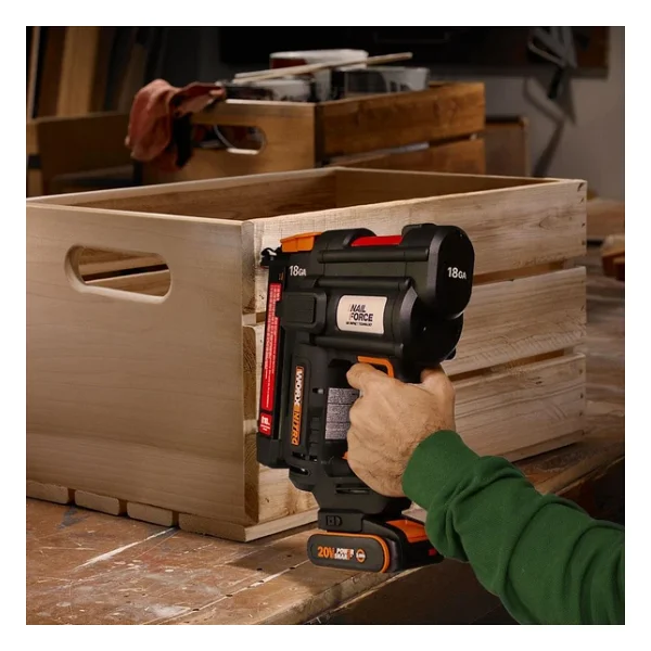 Worx WX844.9 16-40 mm Aküsüz Zımba Tabancası + 2700 Adet Yedek Zımba - Görsel 5