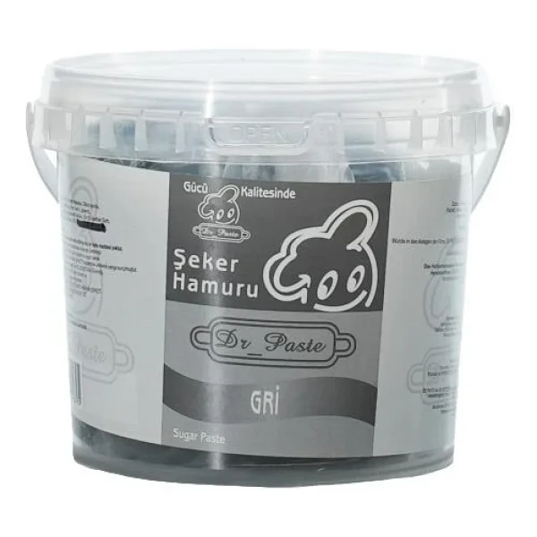 Dr. Paste 500 gr Gri Şeker Hamuru - Görsel 2