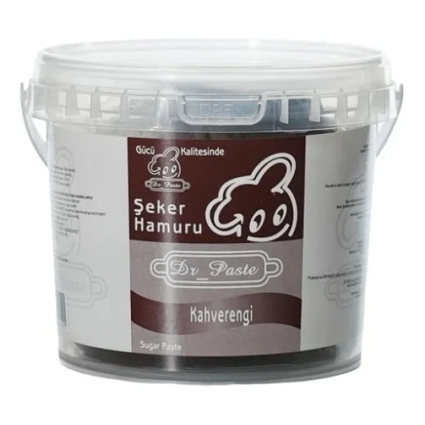 Dr. Paste 500 gr Kahverengi Şeker Hamuru - Görsel 2