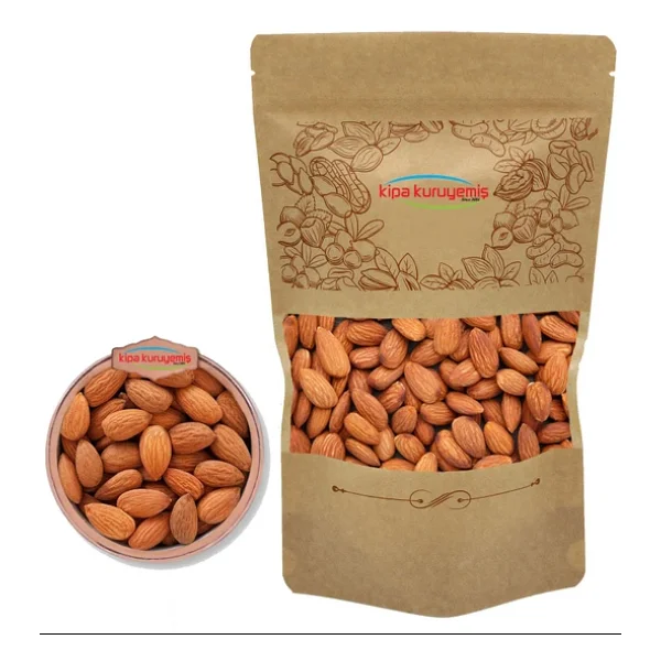 Kipa Kuruyemiş Çiğ Badem İçi 500 gr - Görsel 2