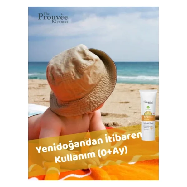 The Prouvee Reponses 50 Spf Bebek Çocuk Güneş Kremi 100Ml - Görsel 6