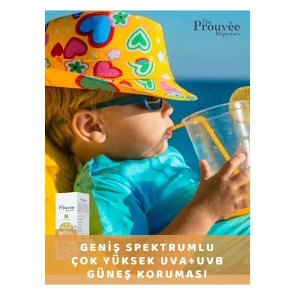 The Prouvee Reponses 50 Spf Bebek Çocuk Güneş Kremi 100Ml - Görsel 8