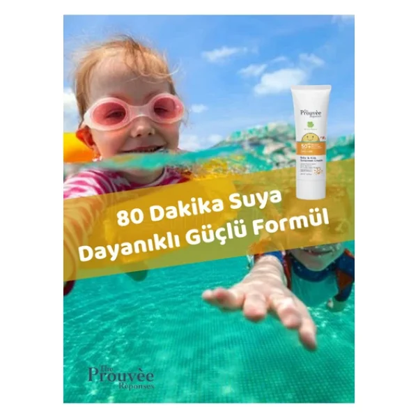 The Prouvee Reponses 50 Spf Bebek Çocuk Güneş Kremi 100Ml - Görsel 7