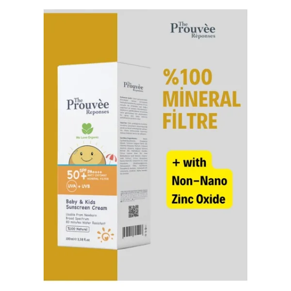 The Prouvee Reponses 50 Spf Bebek Çocuk Güneş Kremi 100Ml - Görsel 3