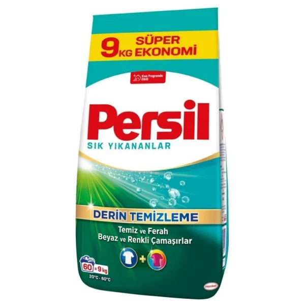 Persil Sık Yıkananlar Beyazlar ve Renkliler için 9 kg Toz Deterjan - Görsel 4