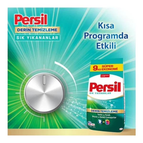 Persil Sık Yıkananlar Beyazlar ve Renkliler için 9 kg Toz Deterjan - Görsel 7