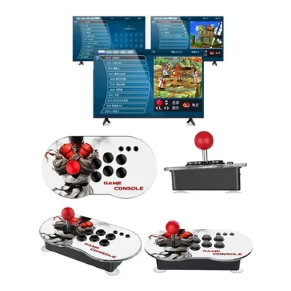 M9 64GB Arcade Retro 4K HDMI Oyun Konsolu 10000 Oyun Çift Kontroller - Görsel 8