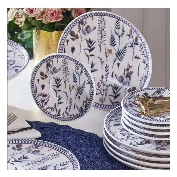 Fecra Palm 19 Parça Pasta Takımı - Görsel 8
