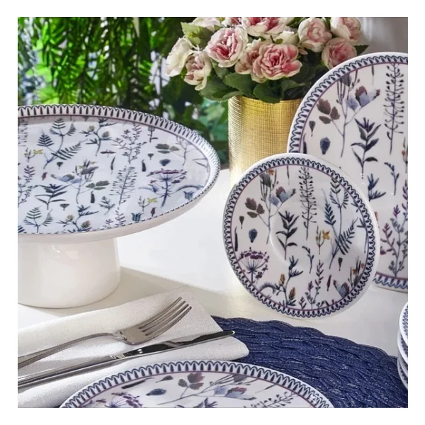 Fecra Palm 19 Parça Pasta Takımı - Görsel 7