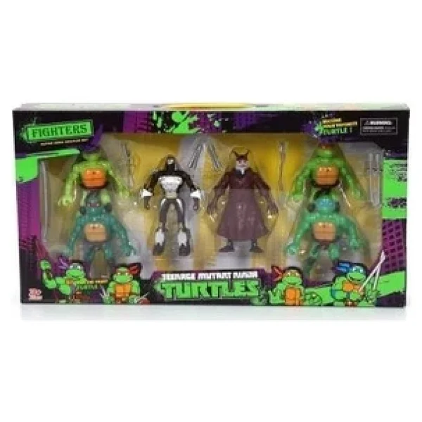Ninja Turtles Ninja Kaplumbağalar Figür Oyuncak 6 Figür 14 Parça - Görsel 3
