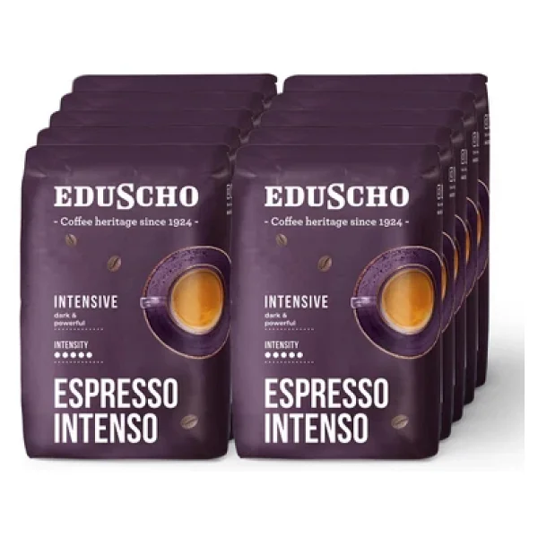 Eduscho Espresso Intenso Çekirdek Kahve 500 gr 10'lu - Görsel 4