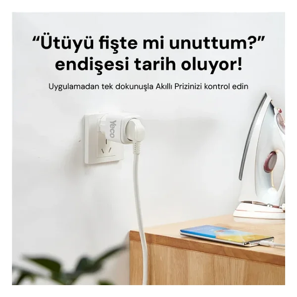 Yeco SP-16 Wi-Fi 2'li Akıllı Priz - Görsel 6
