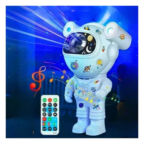 BUFFER Stickerlı ,Kumandalı ASTRONOT Model Gece Lambası - Görsel 4