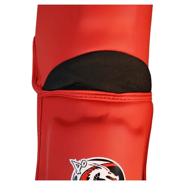 Dragondo 40721-P Kaval Ayak Koruyucu 0825 Kırmızı Kick Boks Kaval Koruyucu - Görsel 4
