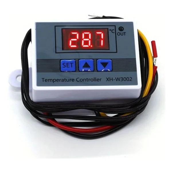 Dijital Termostat Xh-W3002 Led Ekranlı Sıcaklık Kontrol Cihazı 220V - Görsel 6