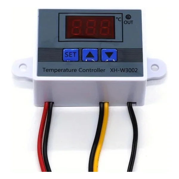 Dijital Termostat Xh-W3002 Led Ekranlı Sıcaklık Kontrol Cihazı 220V - Görsel 5