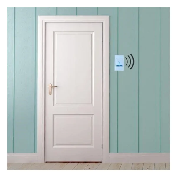 BUFFER Wireless Bağlantılı Ev, Ofis, Daire veya Bahçe Kapıları İçin Kablosuz Kapı Zili - Görsel 4