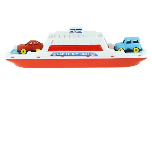 Oyuncak Gemi Arabalı Feribot 40 cm - Görsel 2