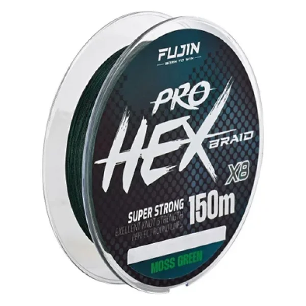 Fujin Pro Hex Braid 8X 150 m Moss Green İp Misina - Görsel 2