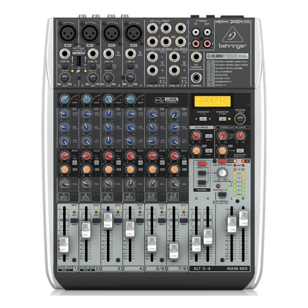 Behringer QX1204USB 12 Kanal Efektli Mikser - Görsel 7