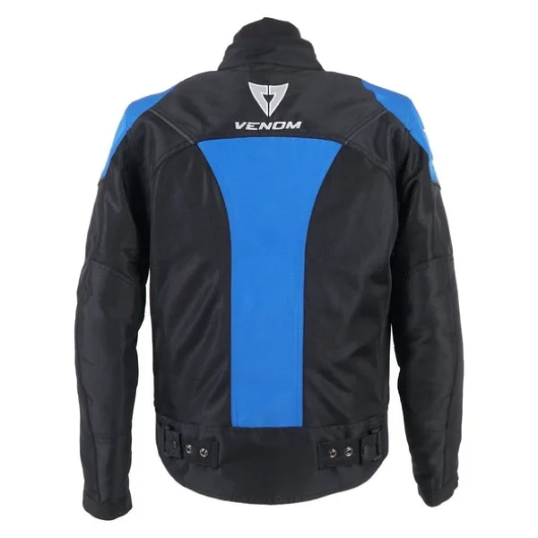 Venom Dynamic Pro Siyah-Mavi Erkek Motosiklet Montu - Görsel 3