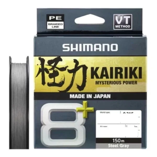 Shimano Kairiki 8+ 150 m 0.06 mm 5.4 kg Grey İp Misina - Görsel 3