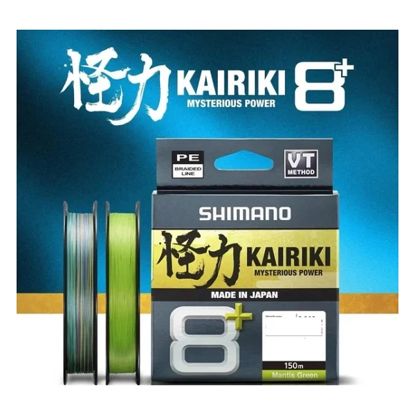 Shimano Kairiki 8+ 150 m 0.06 mm 5.4 kg Grey İp Misina - Görsel 4
