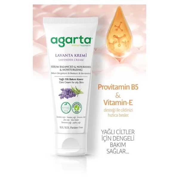 Agarta Lavanta Özlü 75 ml Cilt Bakım Kremi - Görsel 8