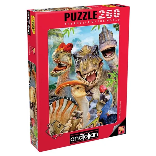 Anatolian Dino Selfie Puzzle 260 Parça 3317 - Görsel 4