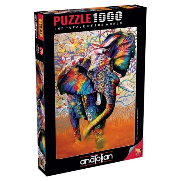 Anatolian 1054 Afrika Renkleri 1000 Parça Puzzle - Görsel 4