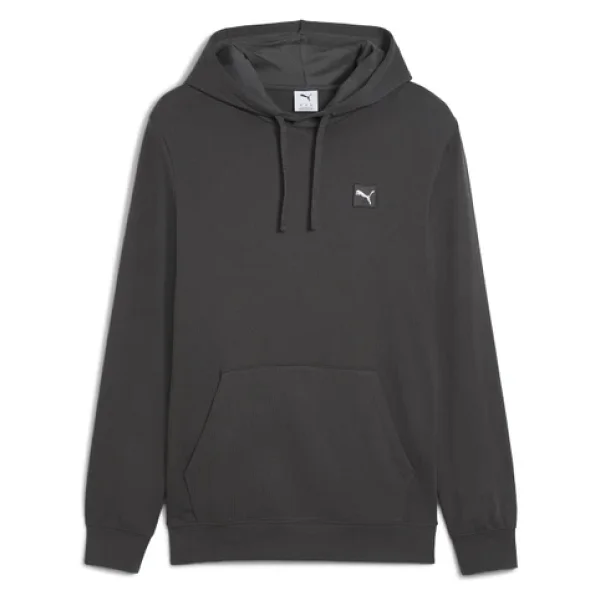 Puma Essentials Elevated 684728-44 Kapüşonlu Gri Erkek Sweatshirt - Görsel 2