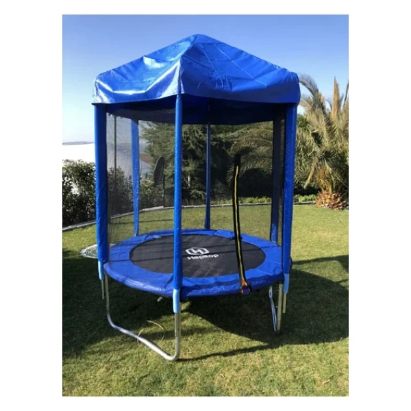 HEPİTOP 183 Cm Outdoor Bahçe Tipi Trambolin File Korumalı Büyük Boy Çatılı Trambolin 183cm - Görsel 2