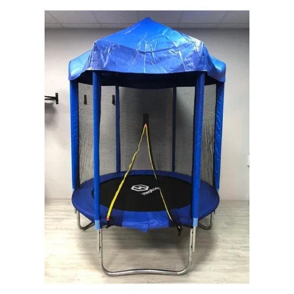 HEPİTOP 183 Cm Outdoor Bahçe Tipi Trambolin File Korumalı Büyük Boy Çatılı Trambolin 183cm - Görsel 8