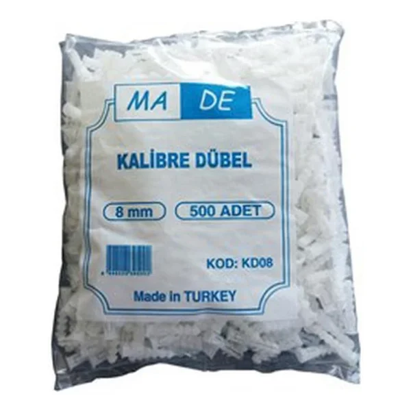 MADE Kalibre Dübel 8 mm 500 adet - Görsel 4