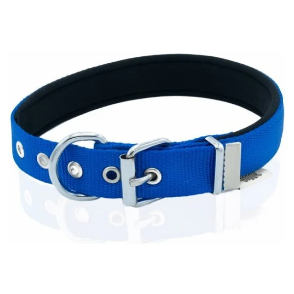 Doggie Konfor Dokuma 2.5x37-45 cm Köpek Boyun Tasması - Mavi - Görsel 4