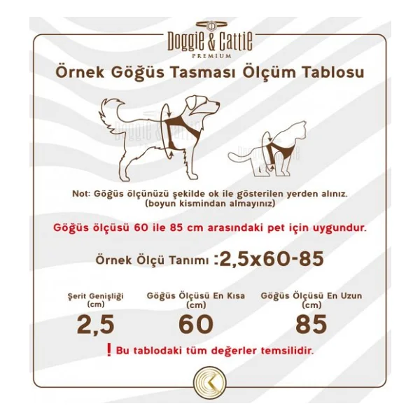 Doggie Havalı Dokuma 1.5x40-50 Köpek Göğüs Tasması - Mavi - Görsel 3