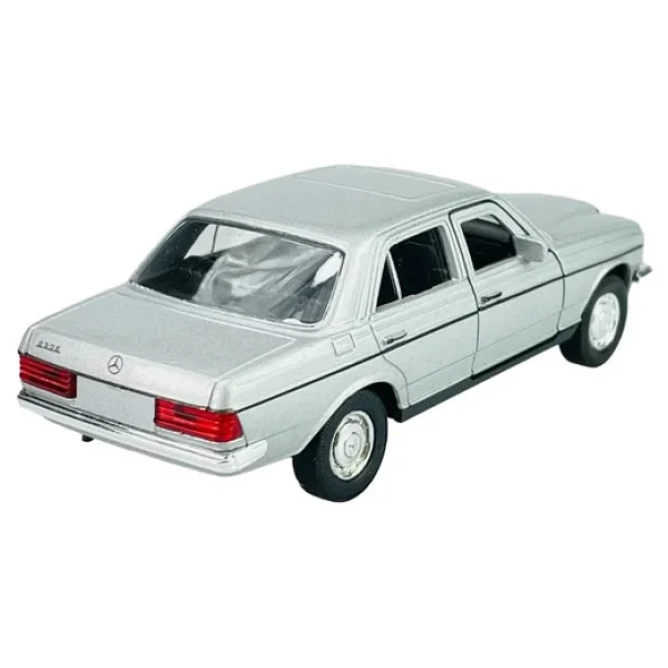 Oyuncak Metal Model Araba 1/36 Çek Bırak Gri Mercedes W123 - Görsel 8