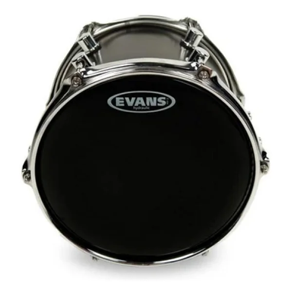 Evans Tt13hbg Deri 13 Hydraulic Tom Clear Yağlı Siyah Çift Kat - Görsel 2
