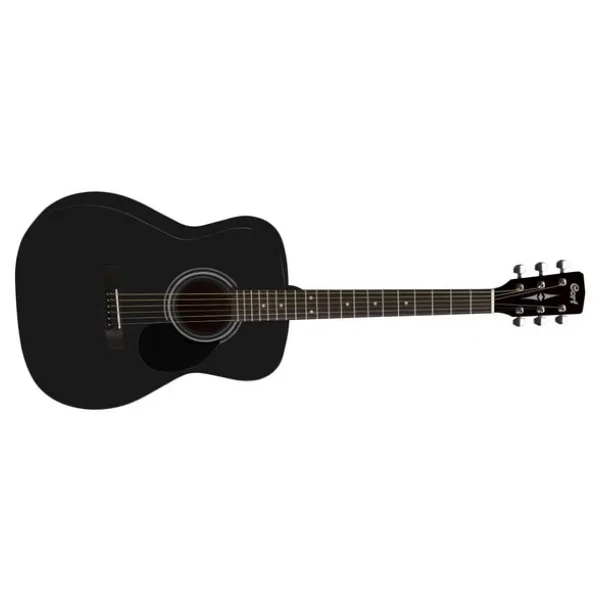 Cort AF510-BKS Black Satin Akustik Gitar - Görsel 3