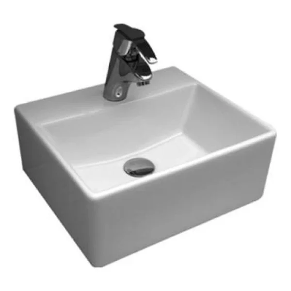 Serel 2041TXS110H Tezgah Üstü 35 X 40 cm Dikdörtgen Lavabo - Görsel 5