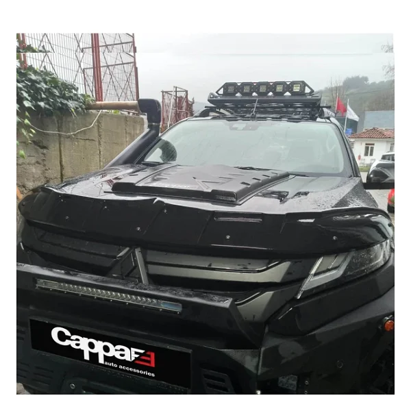 Mitsubishi L200 2019- Yılı Ve Sonrası Uyumlu Yarasa Kaput Rüzgarlığı - Görsel 7