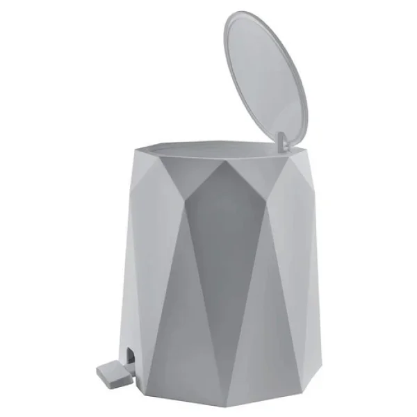 Omnipazar Elf-476 Geo Plastik Pedallı Çöp Kovası 4 Litre - Görsel 8
