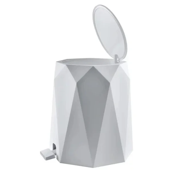 Omnipazar Elf-476 Geo Plastik Pedallı Çöp Kovası 4 Litre - Görsel 5