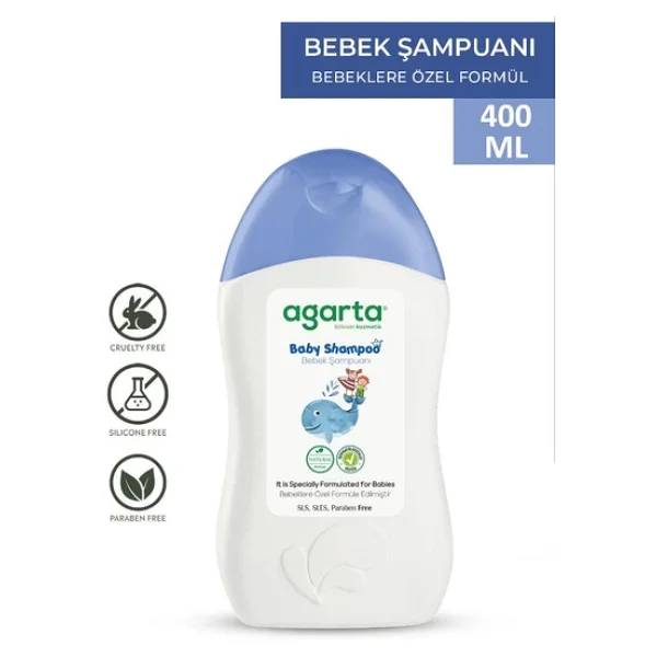 Agarta Doğal Erkek Bebek Şampuanı 400 ml - Görsel 7
